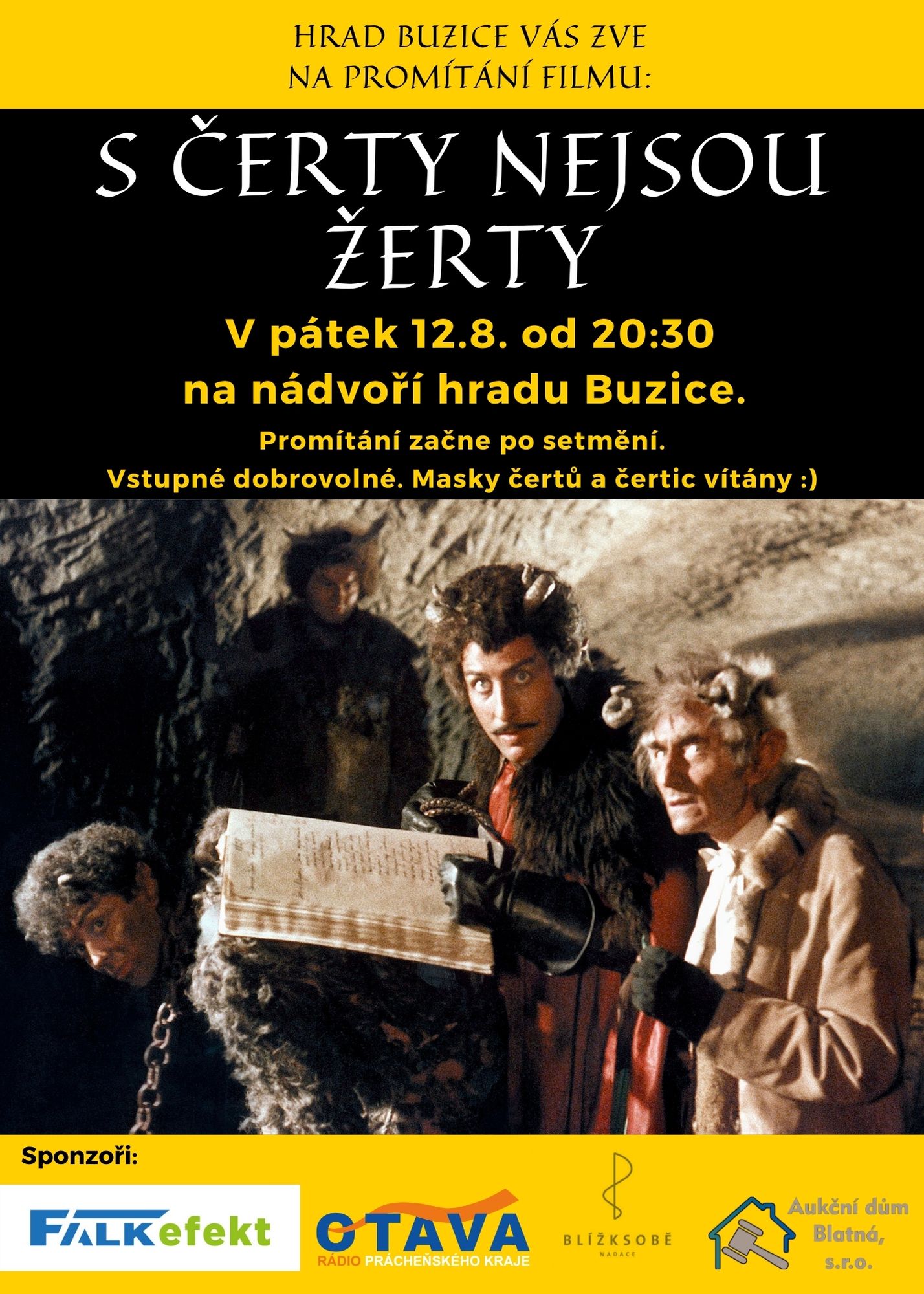 Plakát s čerty nejsou žerty (1)